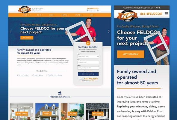 Web Design - www.4feldco.com