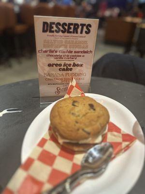 Charlie's Cookie Sandwhich