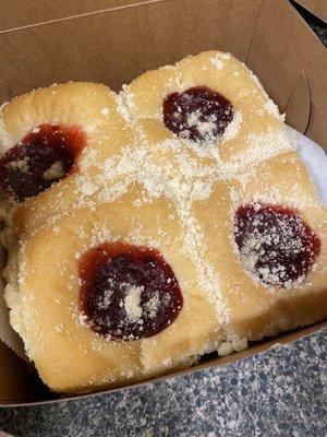 Strawberry kolaches