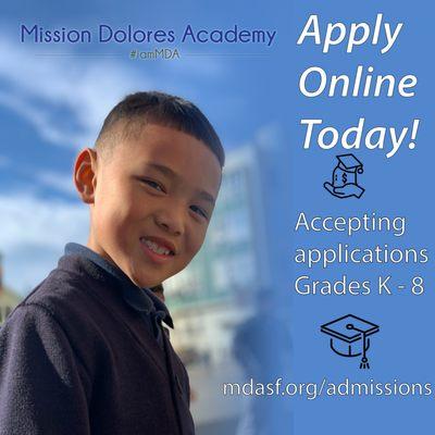 Schedule your one on one information session today! Visit our website for more information. www.mdasf.org/admissions