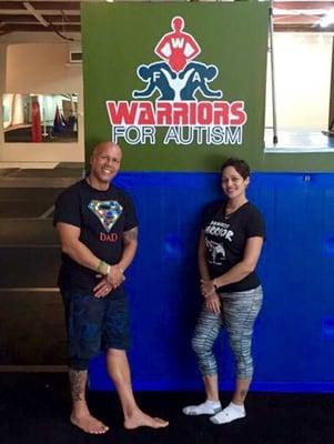 Founders of Warriors For Autism 501c3, Olando & Deena Rivera have a new program called SensoryTopia at the Fitness Center