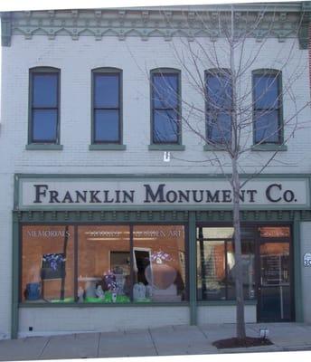 Franklin Monument is located in historic Uptown Norwalk Ohio.