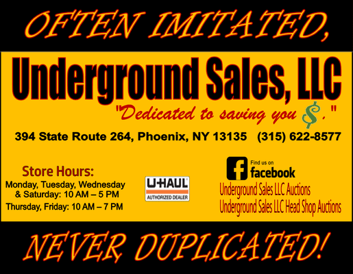 Underground Sales