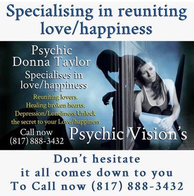 Donna Taylor specializes in healing the heart  Let her help you set yourself free to a better happier loving life