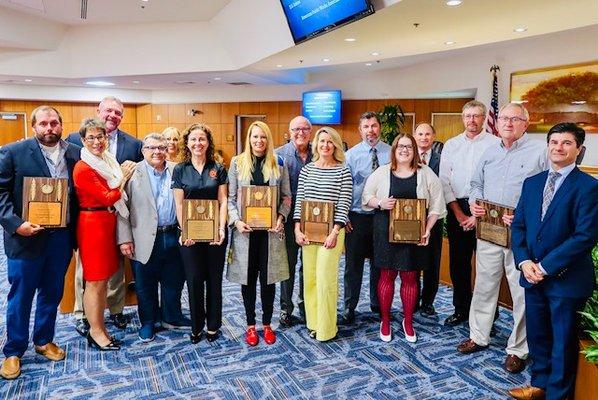 Cheney Brothers' recipient of The Humanitarian Award from "Operation Sister City" for our efforts in the aftermath of Hurricane Michael.