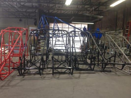 Sprint car chassis ready for the 2014 season!