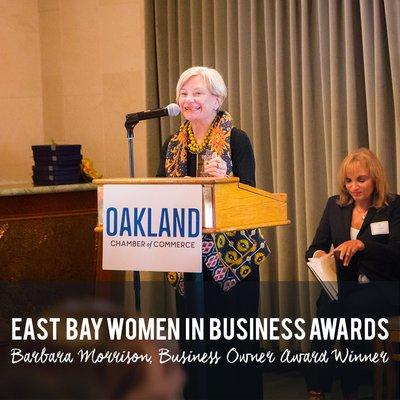 East Bay Women In Business Awards | Oakland Chamber of Commerce