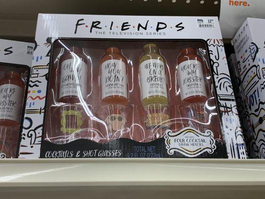 Did not know FRIENDS was still so popular their are gift sets for them. Also they were on a break.