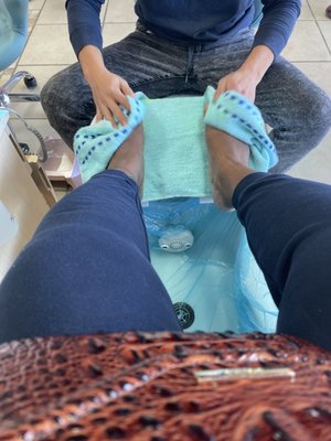 Toenail time!