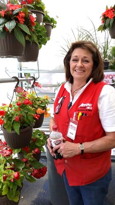 Barb is our Garden Center Guru.  She takes wonderful care of our plants and has a green thumb.