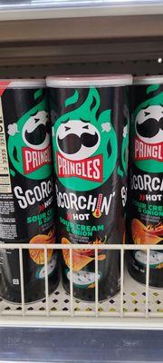 Interesting product - scorching hot pringles