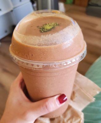 Matcha Strawberry Mucana Shake...a must try!