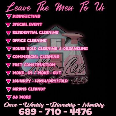 Ms. Lee Cleaning Services