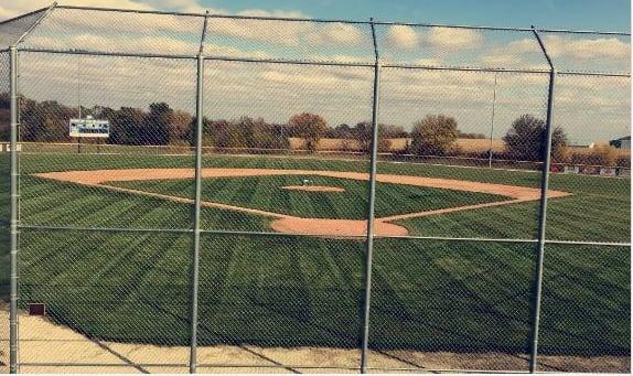 This is a baseball field we maintain; providing services of mowing, lawn application/weed control, aeration and turf health, ...