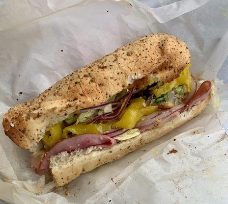 triple maple sub on italian herb