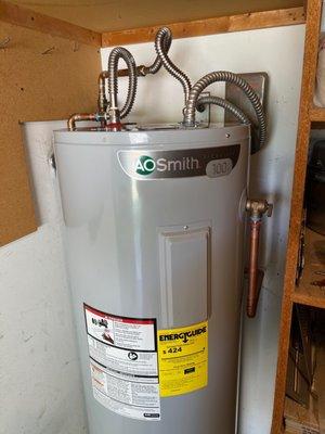 New water heater