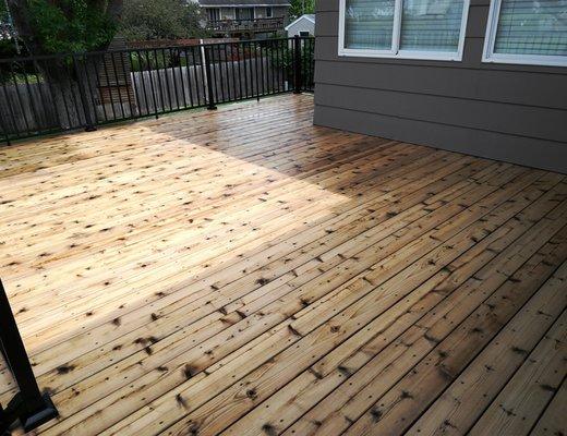 Deck Cleaning In Mounds View