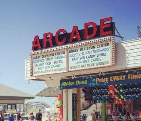 Bobby Dee's Arcade, 3600 Boardwalk, Wildwood, NJ