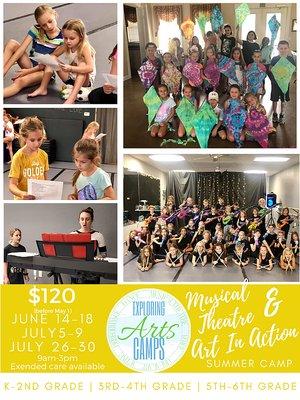 Summer Camp- musical theatre ages 6-12