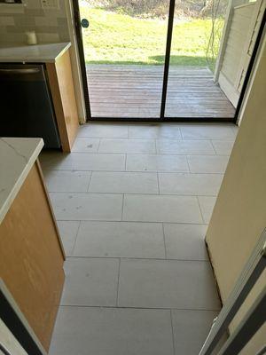 Kitchen floor