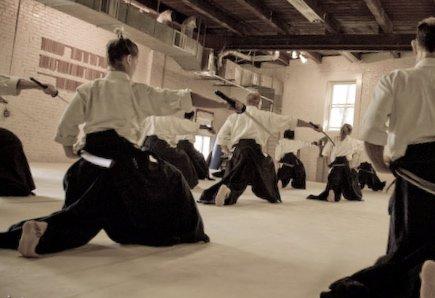 Iaido seminar at our dojo.