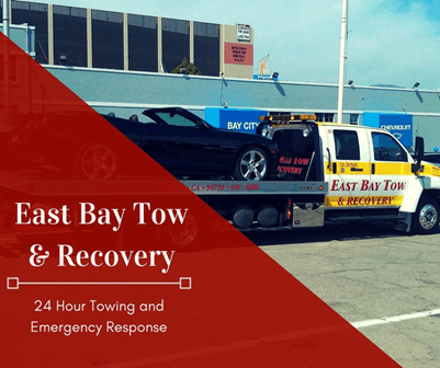 East Bay Tow, Inc. Available 24 hours a day, seven days a week, our team of nationally-trained drivers is always available to...