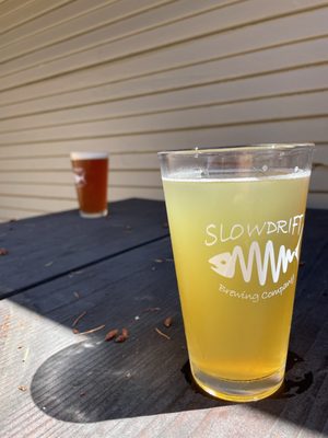 Lemon Lure summer shandy and cHoppy Waters IPA