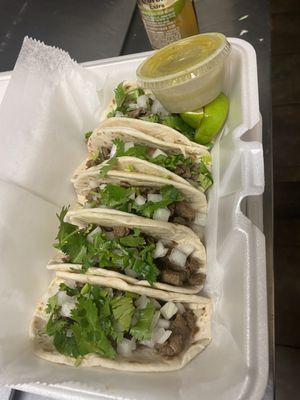 Tacos de Asada Mexicanos