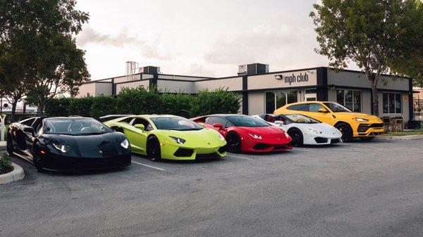 Lamborghini Rentals mph club