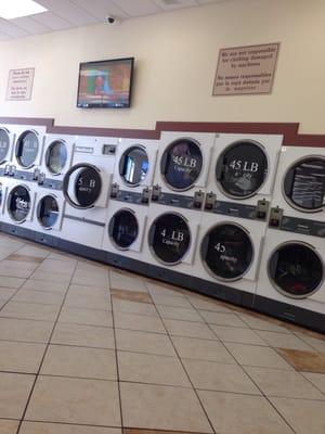 Dryers of different capacities