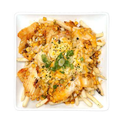 Corn Kim-Cheese Fries