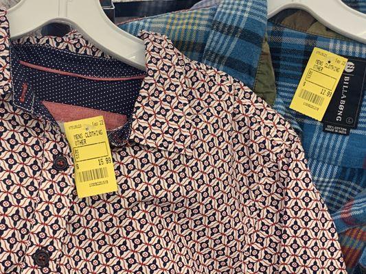 You can get the same or even better button up at Ross.