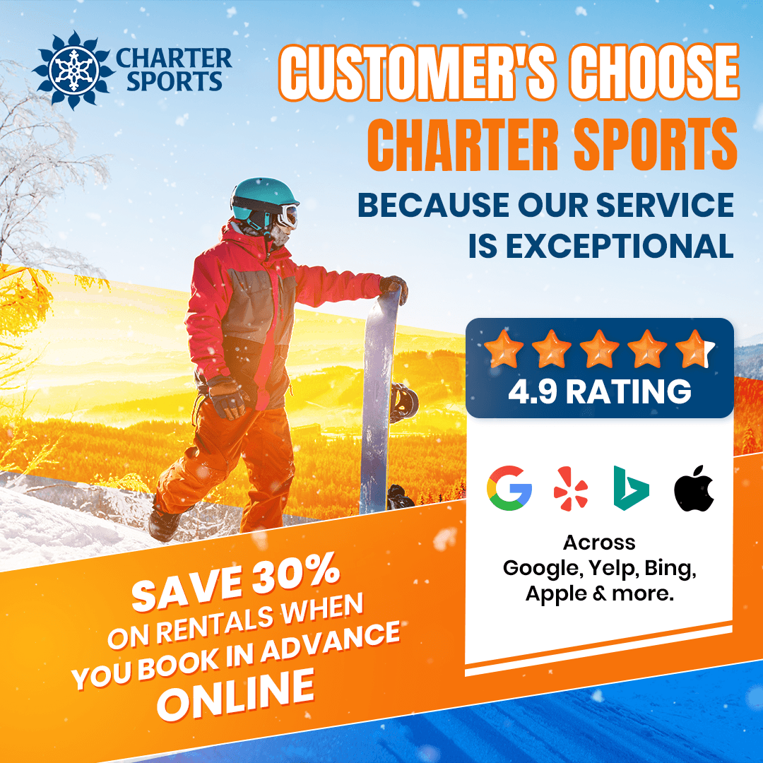 Charter Sports Ski, Snowboard & Bike Rentals - Streamside Marriott Vail