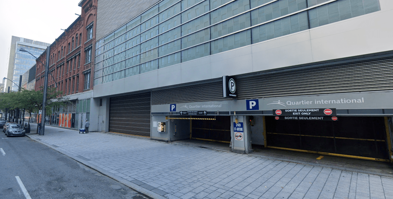 Stationnement Indigo Montreal - Quartier International