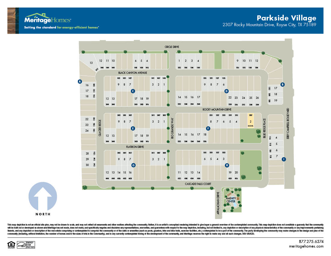 Parkside Village South By Meritage Homes