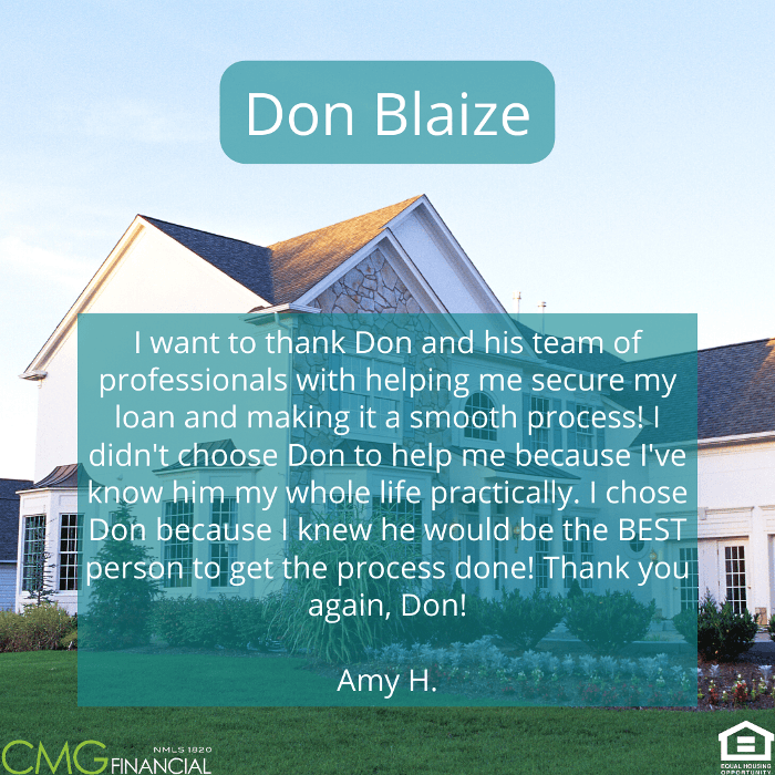 Don Blaize - CMG Home Loans