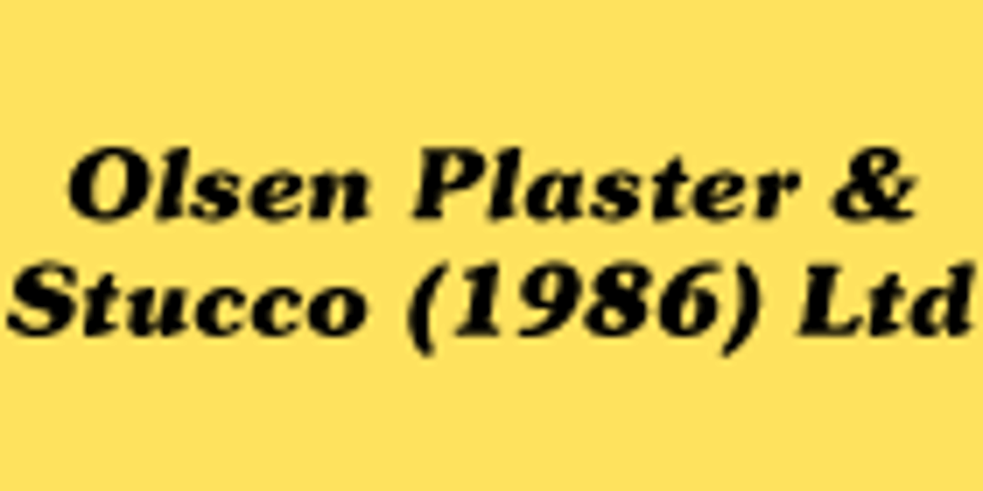 Olsen Plaster & Stucco (1986) Ltd