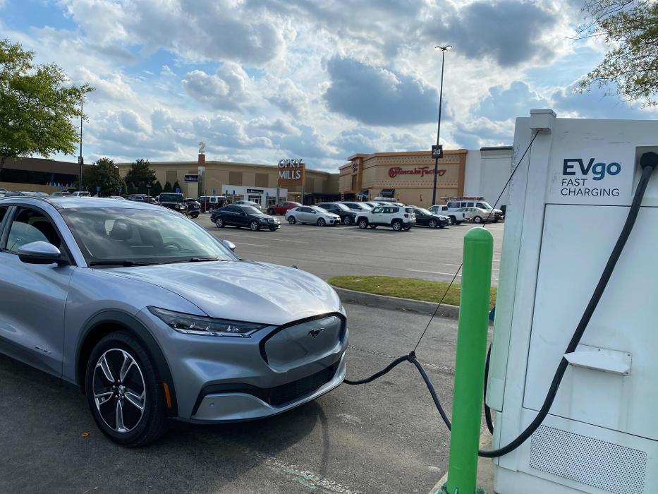 EVgo Car Charging Station