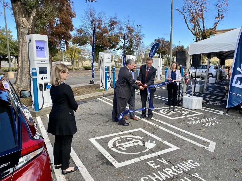 EVgo Car Charging Station