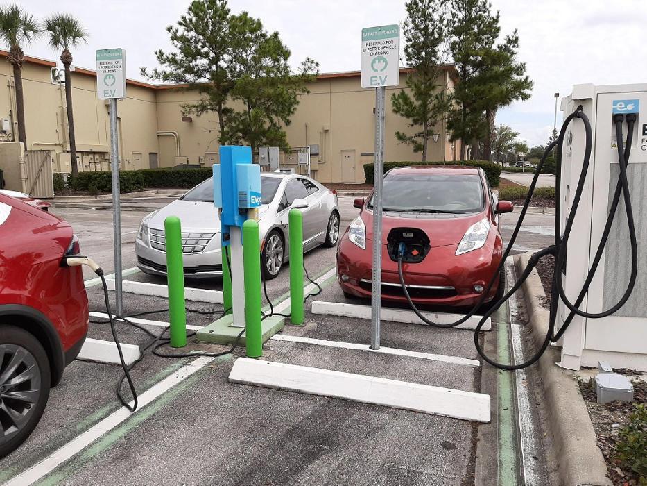 EVgo Car Charging Station