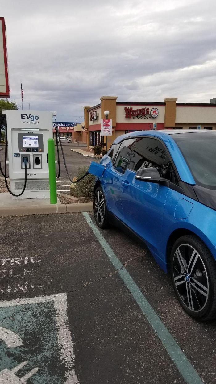 EVgo Car Charging Station