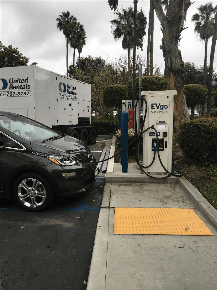 EVgo Car Charging Station