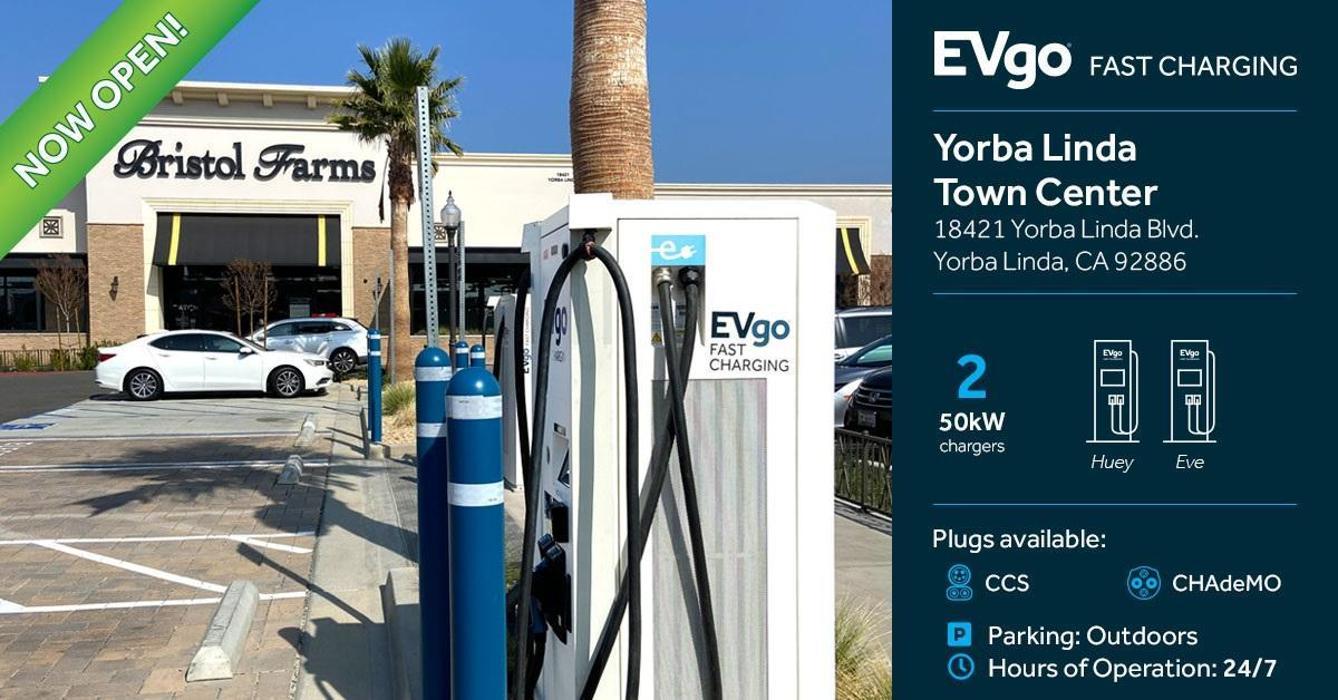 EVgo Car Charging Station