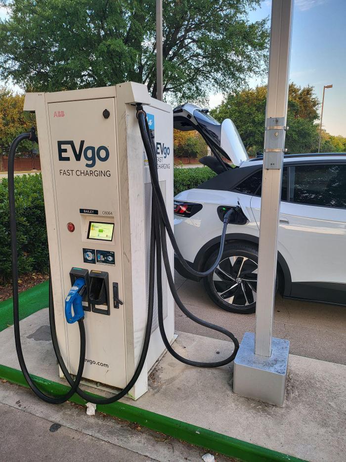 EVgo Car Charging Station