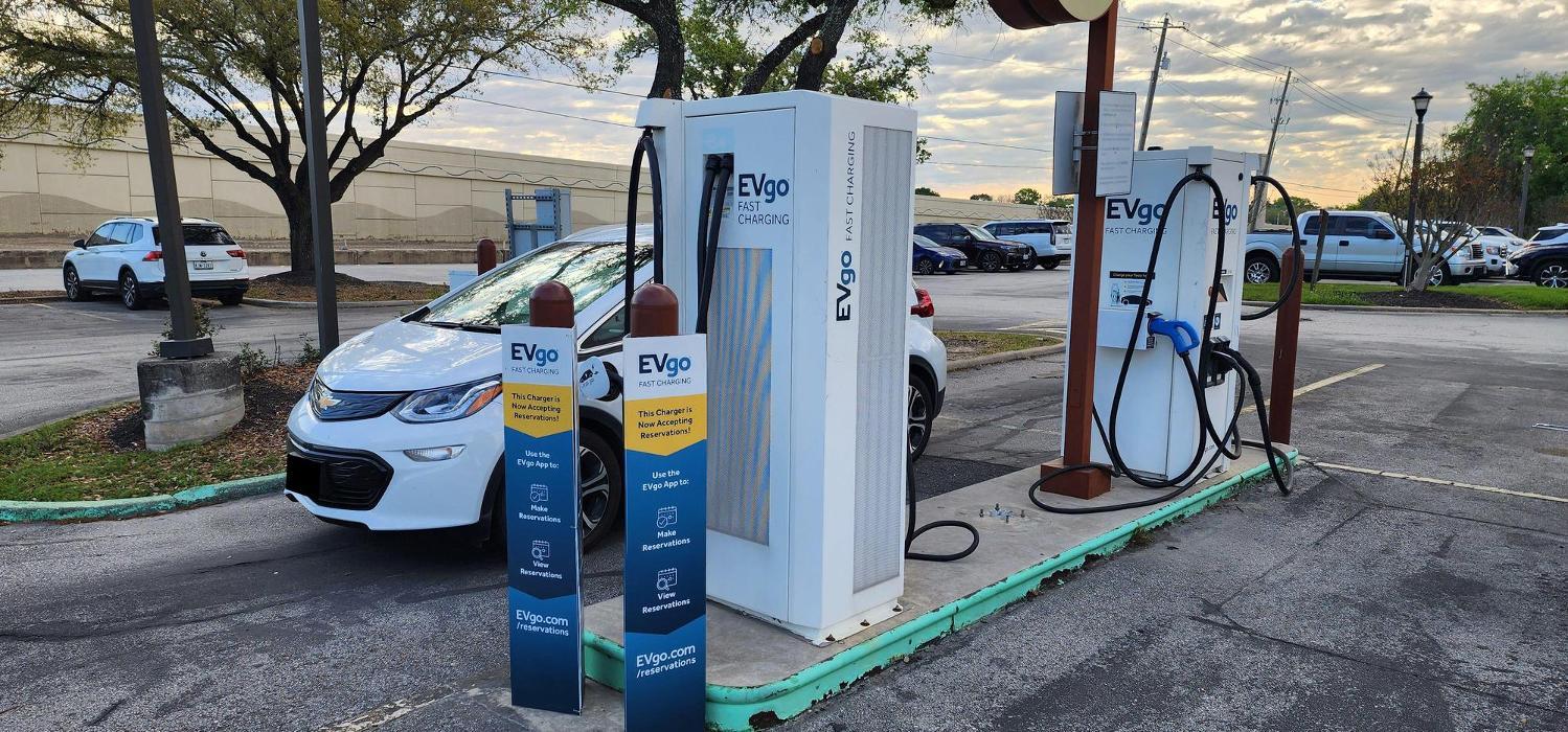 EVgo Car Charging Station