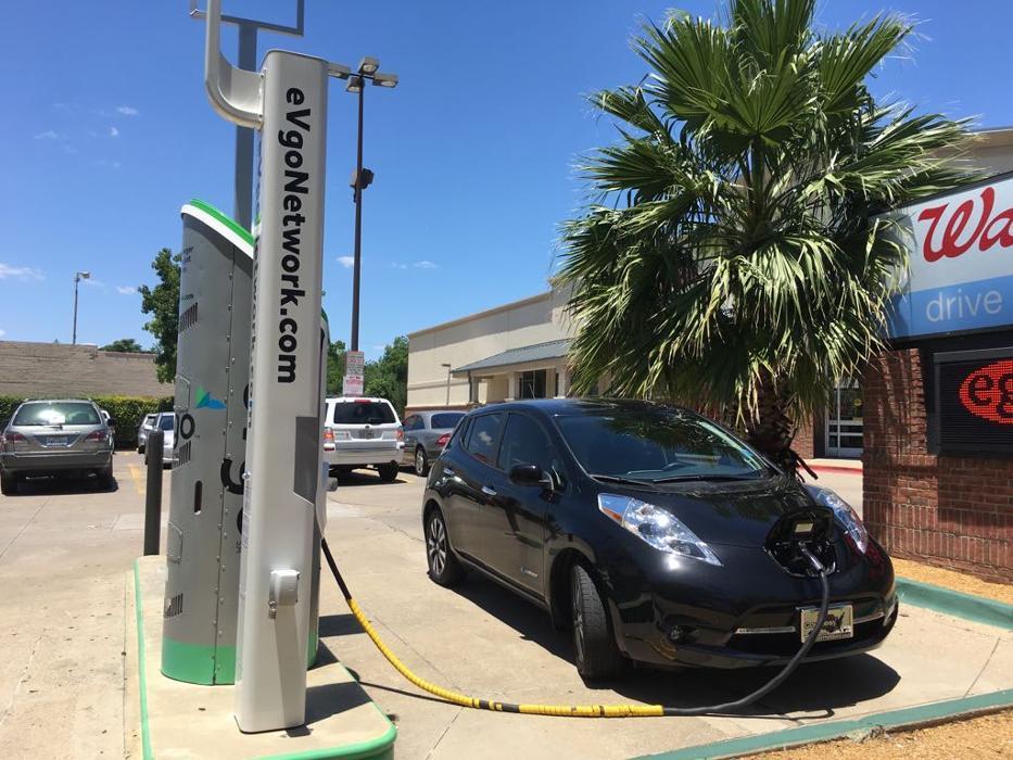 EVgo Car Charging Station