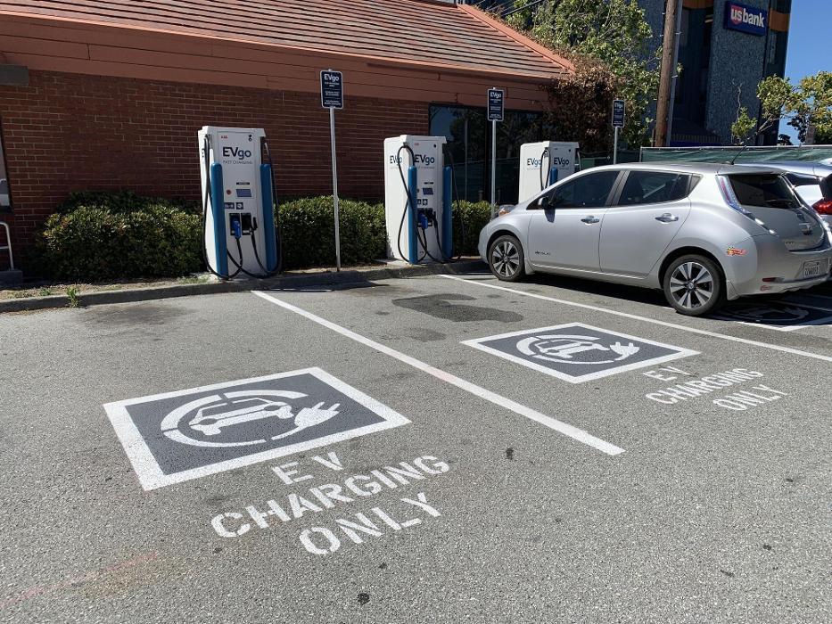 EVgo Car Charging Station