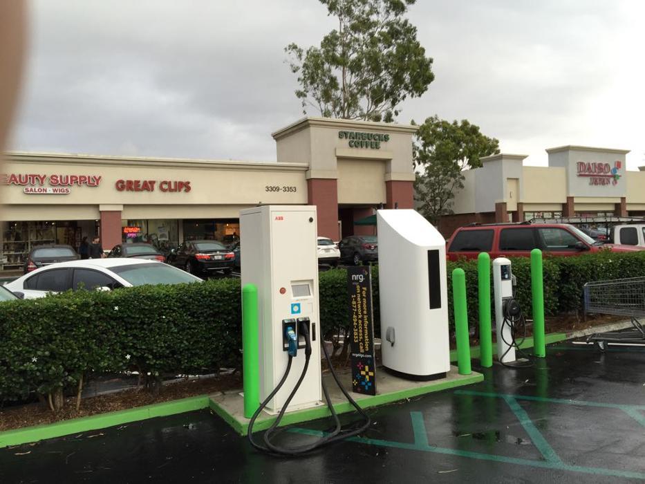 EVgo Car Charging Station