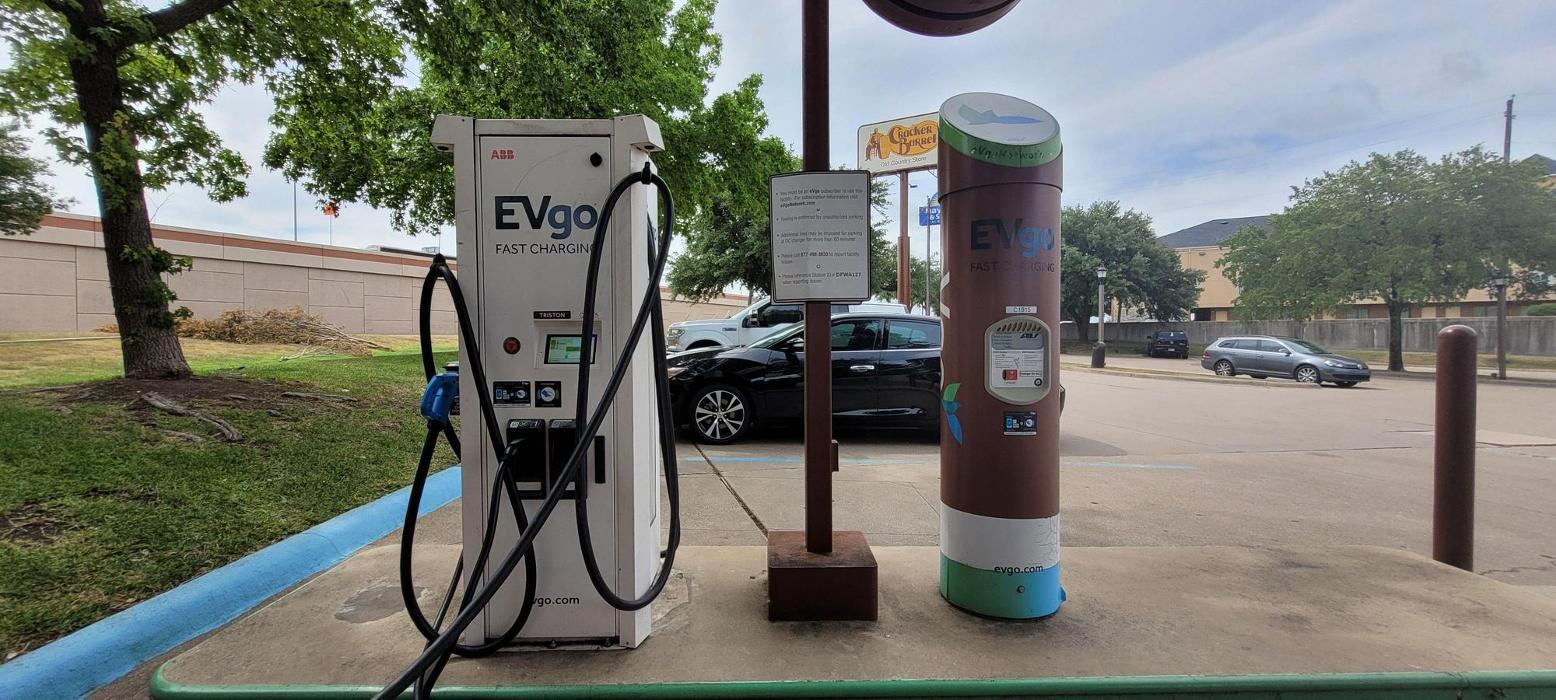 EVgo Car Charging Station