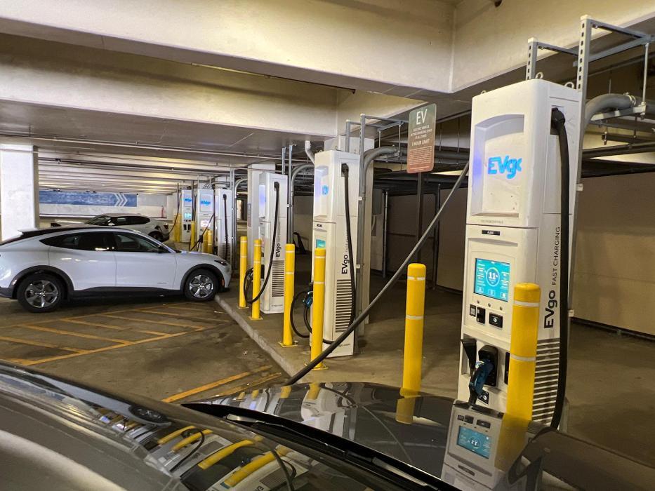 EVgo Car Charging Station